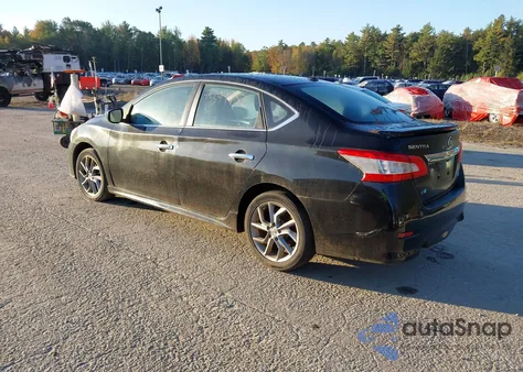2013 Nissan Sentra Sr из США, поврежденный, VIN 3N1AB7AP8DL620304